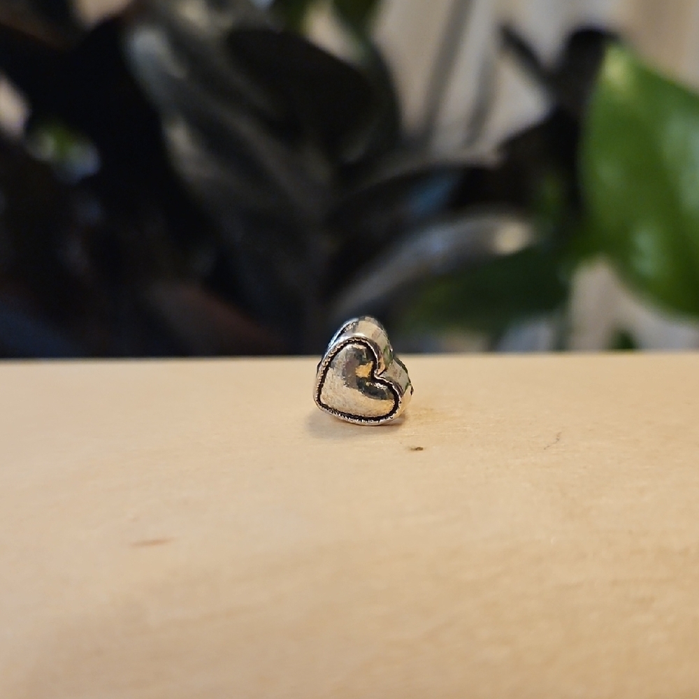 Silver Heart Charm